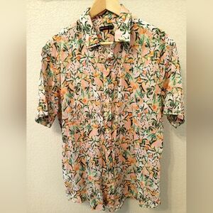 PostMarc Men's Floral Shirt